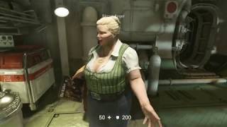 Sigrun Engel Secret german talent Wolfenstein II The New Colossus  Nintendo Switch [upl. by Schlessinger]