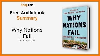 Why Nations Fail by Daron Acemoğlu 11 Minute Summary [upl. by Bugbee391]