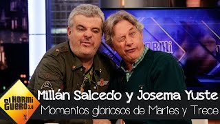 Millán Salcedo quotSigo sin dar crédito cuando veo nuestra entrevista a Madonnaquot  El Hormiguero 30 [upl. by Aihsekyw422]