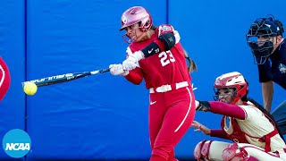 Oklahoma vs Florida State 2023 Womens College World Series finals Game 2 highlights [upl. by Yasdnil]