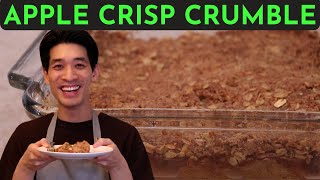 The MOST AMAZING Apple Crisp Recipe with Oats Apple Crumble  EASY amp HEALTHY Dessert  Danlicious [upl. by Miru]