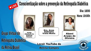 Live “Conscientização sobre a prevenção da Retinopatia Diabética” [upl. by Hgalehs]