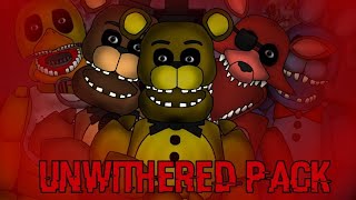 unwithered pack download in comment fnaf GIF [upl. by Efar]