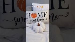 Decorate w me for fall🍂🎃decorating fall halloween room preppy blowup fyp [upl. by Kenelm]