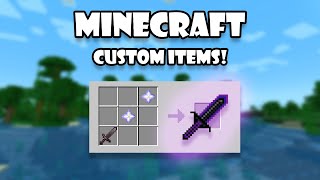 How To Create Custom Items in Minecraft 120 [upl. by Nanete550]