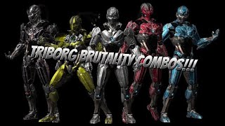 Insane brutality combos for all 4 Triborg variations [upl. by Matthias800]