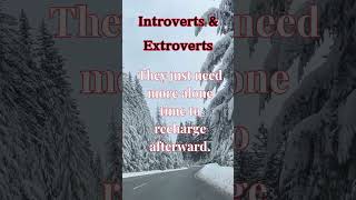 Introverts amp Extroverts music animeedit psychologyfacts science anime health facts [upl. by Inilahs]