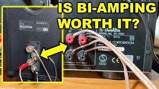 How To Bi Amp An AV Receiver With Sound Comparison [upl. by Olva358]