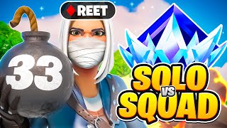 33 Kills SOLO Vs SQUAD In UNREAL RANKED 🎮 [upl. by Courtland]