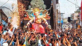 Kherani Cha Raja Aagman Sohala 2024  Mumbai Ganpati Aagman  Biggest Aagman In mumbai 2024 [upl. by Ettennek]