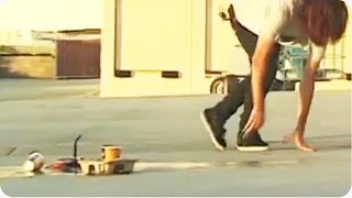 Skateboarder Spills Coffee  Serious Case of the Mondays [upl. by Courtenay]