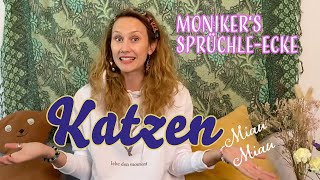 Monikers 3 beste Sprüchle zum Thema KATZEN [upl. by Valli203]