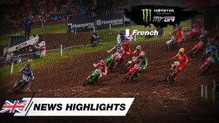 News Highlights en Français  Monster Energy FIM Motocross of Nations 2024 MXGP Motocross [upl. by Aitsirhc]