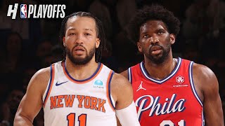 Philadelphia 76ers vs New York Knicks  Full Game 1 Highlights  April 20 2024  2024 NBA Playoffs [upl. by Coretta]