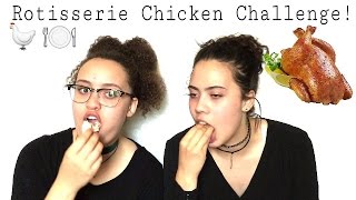 Whole Rotisserie Chicken Challenge  Mukbang PINK COWZONE [upl. by Alemac579]