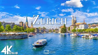 ZURICH 4K  Beautiful and Largest city of Switzerland  Amazing Nature [upl. by Zoes]