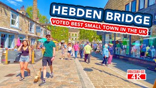 Hebden Bridge Yorkshire  voted the greatest town in Europe [upl. by Gally]