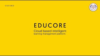 How to use EDUCORE web for online classThe Oxford SchoolCalicut [upl. by Ahsit]