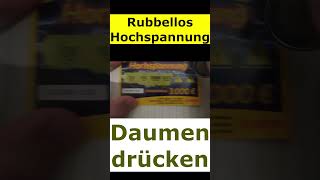 Hochspannung  Wir öffnen das Rubbellos Hochspannung und was passiert [upl. by Prior]