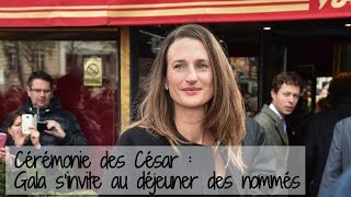 Florence Foresti Camille Cottin amp co au déjeuner des César 2016 [upl. by Dwan129]