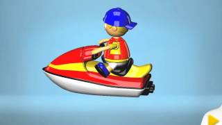 Build and Play 3D JET SKI BIKE Kids Big Trucks amp Vehicles Mobile App Games Demo построить джип [upl. by Atniuq]