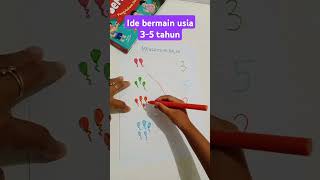 Ide bermain usia 35 tahun kegiatananakpaud kegiatan kegiatananak worksheet [upl. by Jutta]