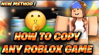 NEW HOW TO COPY ANY RBLX GAME 🎮🕵️‍♂️STEAL ALL SCRIPTS MAP AND MORE🔥 [upl. by Sigler]