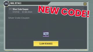 ANOTHER CODE FOR 3 SILVER CRATE COUPONS  COD MOBILE [upl. by Dyob]