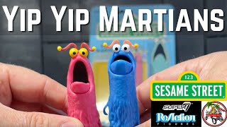 Sesame Street Yip Yip Martians Reaction Figure Review super7 sesamestreet actionfigures [upl. by Anglim]