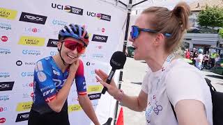 Cecilie Uttrup Ludwig talks about emotions and how to enjoy climbing [upl. by Leirad151]