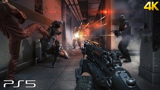 Wolfenstein The New Order  PS5™ Gameplay 4K [upl. by Gladine582]