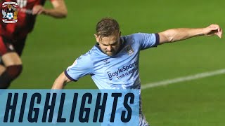 Coventry City v Bournemouth highlights [upl. by Cordelie]