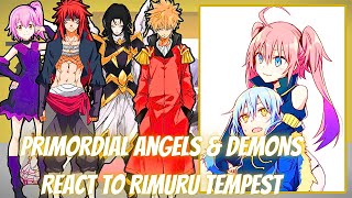 Primordial Demons And Angels React To Rimuru  Gacha Reaction  Rimuru x Milim [upl. by Merrell341]