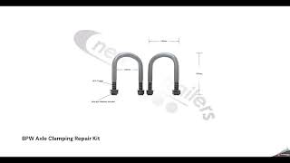 N1010462  BPW Axle Clamping Repair Kit [upl. by Pyszka118]