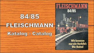 FLEISCHMANN KATALOG 8485 CATALOG HD [upl. by Norine]