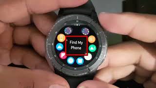 How to Find My Phone Location on Samsung Gear S3 [upl. by Ttennaej595]