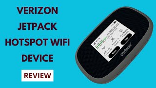 Verizon Jetpack Hotspot WiFi Device  4G LTE MiFi 8800L  Portable Mobile Hotspot Device Review [upl. by Sterling499]