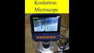 Koolertron Microscope Unboxing and First Use [upl. by Monahan11]