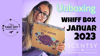 Scentsy 🤩 WHIFF BOX  Januar 2023 unboxing [upl. by Katuscha599]