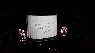 Ensayo de Carmina Burana de La Fura dels Bauls en el Teatro Calderón [upl. by Rola]