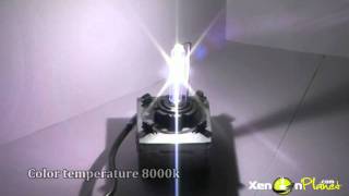 D2S Xenon Bulbs Colors 4300K 6000K 8000K 10000K [upl. by Adnolehs]