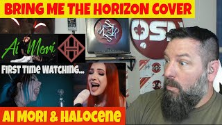 OLDSKULENERD REACTION  Ai Mori ft Halocene Bring Me The Horizon Can You Feel My Heart [upl. by Freya]