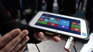 Panasonic Toughpad FZM1 hands on [upl. by Nyltiak]