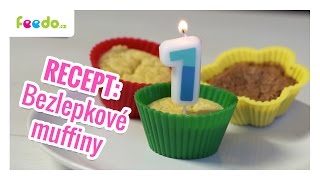 Recept  Bezlepkové dětské muffiny ze Sinlacu [upl. by Doe]