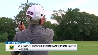 Exclusive 71yearold Mississippian tees off in the Sanderson Farms Championship [upl. by Aaren]