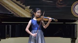 Grand Prize 2024 String Category I Scene de Ballet Op 100  Amber Shi [upl. by Daly]