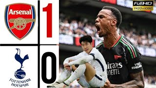 Arsenal vs Tottenham 10 goals amp highlightsEPL 202425 [upl. by Lleihsad]