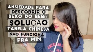 ANSIEDADE PARA DESCOBRIR O SEXO DO BEBÊ TABELA CHINESA FUNCIONA [upl. by Eramat692]