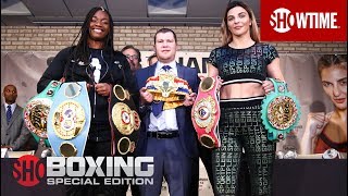 Shields vs Hammer Kickoff Press Conference  SHOWTIME BOXING SPECIAL EDITION [upl. by Adnoek286]