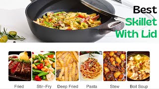 Sensarte Nonstick Frying Pan Skillet With Lid REVIEW [upl. by Nner]